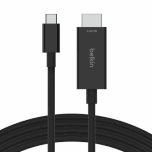 Belkin AVC012bt2MBK 2 m USB Tipo C HDMI Negro