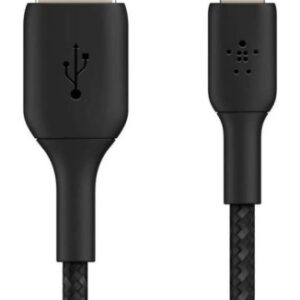 Belkin CAA002BT2MBK cable de conector Lightning 2 m Negro
