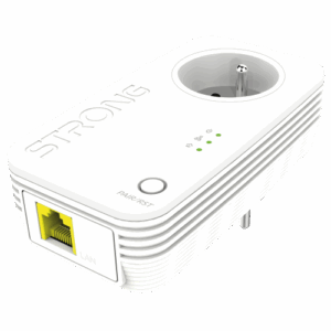 Strong PL1000SDUOEU adaptador de red PowerLine 1000 Mbit/s Ethernet Blanco 1 pieza(s)