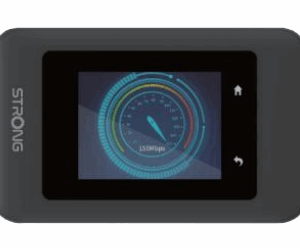 Strong 4G+ LTE MiFi Hotspot Router Wi-Fi 1200 router inalámbrico Doble banda (2,4 GHz / 5 GHz) Negro