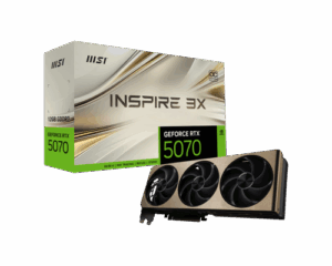 MSI GeForce RTX 5070 12G INSPIRE 3X OC NVIDIA 12 GB GDDR7