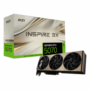 MSI GeForce RTX 5070 12G INSPIRE 3X OC NVIDIA 12 GB GDDR7
