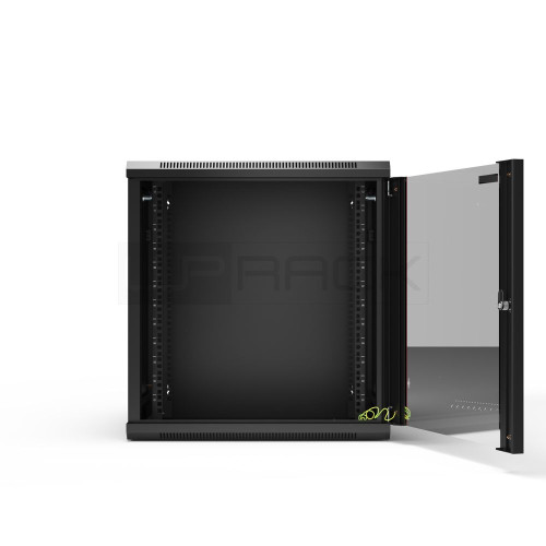 WP WPN-RWA-12604-B armario rack 12U Bastidor de pared Negro - Imagen 5