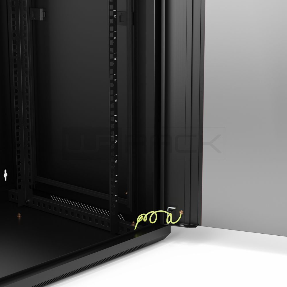 WP WPN-RWA-12604-B armario rack 12U Bastidor de pared Negro - Imagen 8