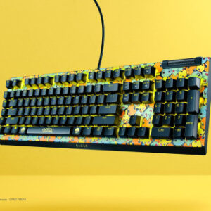 TECLADO RAZER BLACKWIDOW V4 X GREEN SWITCH POKEMON KANTO STARTERS (US LAYOUT) (RZ03-04704200-R3M1)