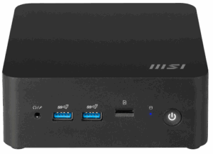 MSI CUBI NUC 1MG-237BEU PC/estación de trabajo barebone 0.84L sized PC Negro 150U Intel® SoC