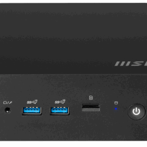 MSI CUBI NUC 1MG-238BEU PC/estación de trabajo barebone 0.84L sized PC Negro 120U Intel® SoC