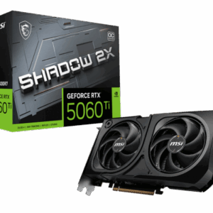 MSI GEFORCE 5060 TI 16GB SHADOW 2X OC PLUS BULK NVIDIA GeForce RTX 5060 Ti GDDR7