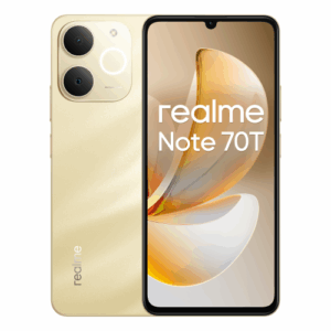 realme Note 70T 17,1 cm (6.74") SIM doble Android 15 4G USB Tipo C 4 GB 256 GB 6000 mAh Oro