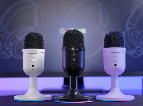 Trust GXT 234P Yunix Púrpura Micrófono de superficie para mesa - Imagen 11