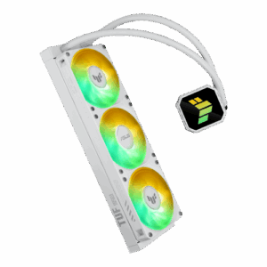 ASUS TUF Gaming LC III 360 ARGB White Edition Carcasa del ordenador Sistema de refrigeración líquida todo en uno 12 cm Blanco