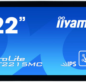 iiyama ProLite TF2215MC-B2 monitor pantalla táctil 54,6 cm (21.5") 1920 x 1080 Pixeles Negro Multi-touch Multi-usuario