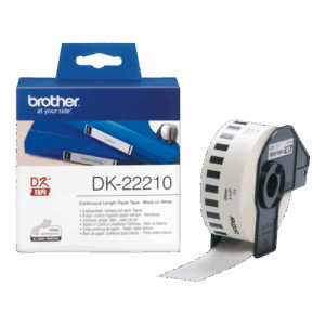 BROTHER CINTA DE PAPEL CONTINUO BLANCO, 29MM X 30,48M (DK22