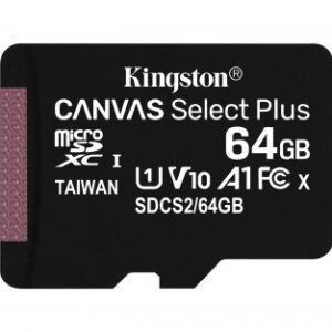 Kingston Technology Canvas Select Plus memoria flash 64 GB MicroSDXC Clase 10 UHS-I