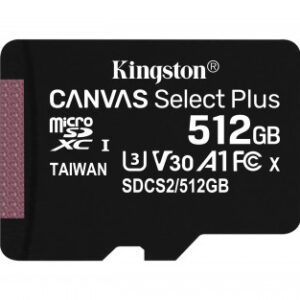 Kingston Technology Canvas Select Plus memoria flash 512 GB SDXC Clase 10 UHS-I