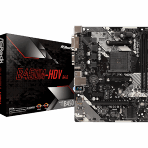 Asrock B450M-HDV R4.0 Zócalo AM4 Micro ATX AMD B450