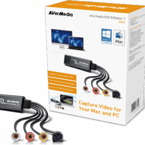 AVERMEDIA CAPTURADORA AVERDVD EZMAKER 7 USB 2.0 61C039XX00BH