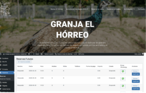 Plugin para reservas sencillas en WordPress (caso real: Granja El Hórreo)