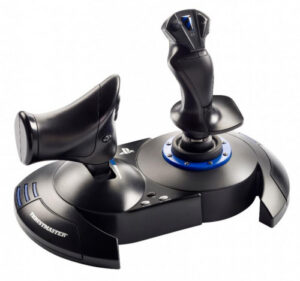 Thrustmaster T.Flight Hotas 4 Palanca de mando PC,PlayStation 4 Digital USB 2.0 Negro, Azul