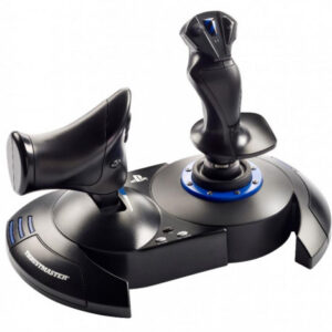 Thrustmaster T.Flight Hotas 4 Palanca de mando PC,PlayStation 4 Digital USB 2.0 Negro, Azul