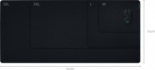 Razer Gigantus V2 - Medium Negro, Verde Alfombrilla de ratón para juegos - Imagen 8