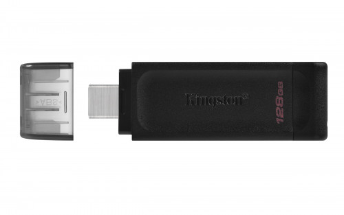 Kingston Technology DataTraveler 70 unidad flash USB 128 GB USB Tipo C 3.2 Gen 1 (3.1 Gen 1) Negro - Imagen 6