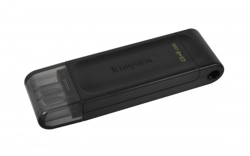 Kingston Technology DataTraveler 70 unidad flash USB 64 GB USB Tipo C 3.2 Gen 1 (3.1 Gen 1) Negro - Imagen 4