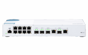 QNAP QSW-M408-2C switch Gestionado L2 10G Ethernet (100/1000/10000) Blanco
