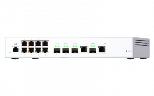 QNAP QSW-M408-2C switch Gestionado L2 10G Ethernet (100/1000/10000) Blanco - Imagen 5