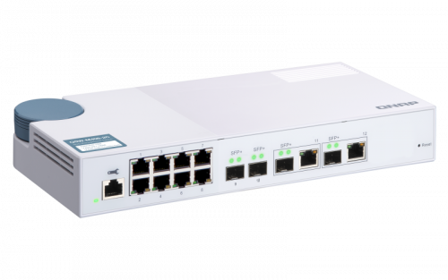 QNAP QSW-M408-2C switch Gestionado L2 10G Ethernet (100/1000/10000) Blanco - Imagen 6