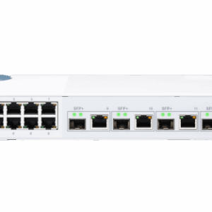 QNAP QSW-M408-4C switch Gestionado L2 Gigabit Ethernet (10/100/1000) Blanco