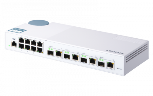 QNAP QSW-M408-4C switch Gestionado L2 Gigabit Ethernet (10/100/1000) Blanco - Imagen 4