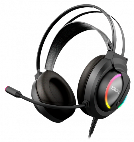 Krom Kappa Auriculares Diadema Negro - Imagen 3