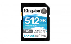 Kingston Technology Canvas Go! Plus memoria flash 512 GB SD Clase 10 UHS-I