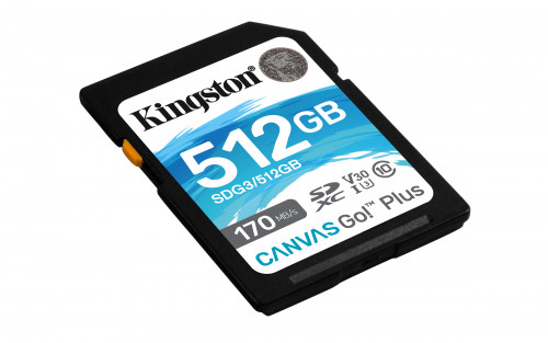 Kingston Technology Canvas Go! Plus memoria flash 512 GB SD Clase 10 UHS-I - Imagen 3