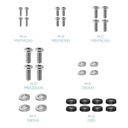 TooQ LP1342T-B soporte de pared para pantalla plana 106,7 cm (42") Negro - Imagen 6