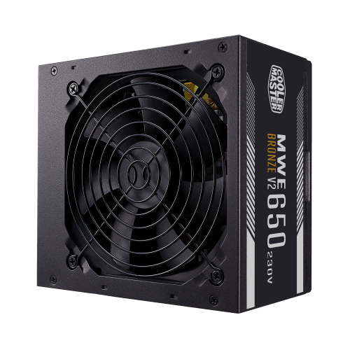 FUENTE ALIMENTACION COOLER MASTER MWE BRONZE V2 650W 230V 80+ BRONZE MPE-6501-ACABW-BEU