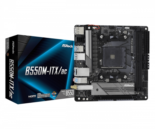 Asrock B550M-ITX/ac Zócalo AM4 Mini ITX AMD B550 - Imagen 2
