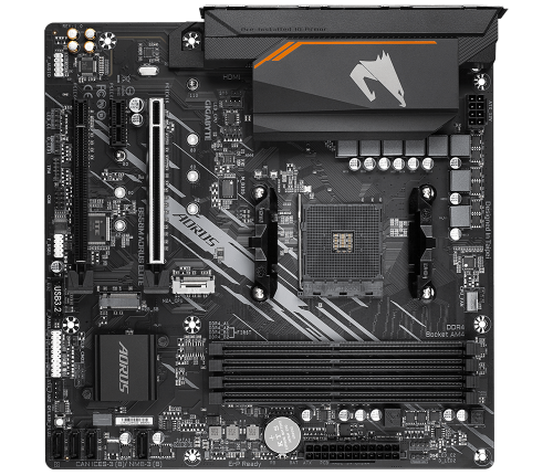 Gigabyte B550M AORUS ELITE Zócalo AM4 Micro ATX AMD B550 - Imagen 3