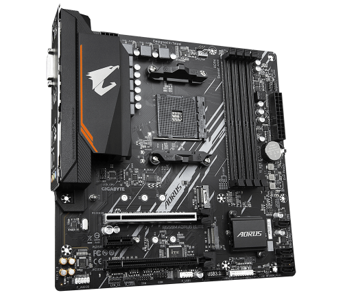 Gigabyte B550M AORUS ELITE Zócalo AM4 Micro ATX AMD B550 - Imagen 4