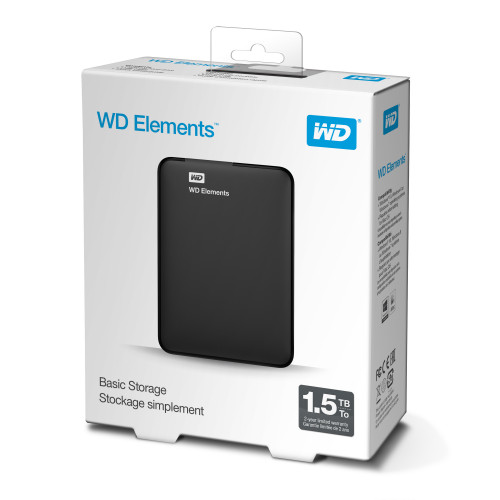 Western Digital WD Elements Portable disco duro externo 1500 GB Negro - Imagen 9