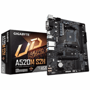 Gigabyte A520M S2H placa base Zócalo AM4 Micro ATX