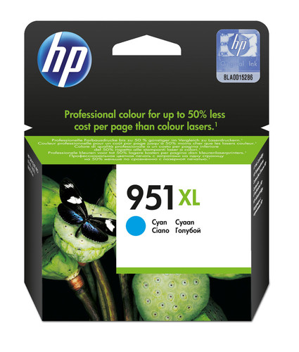 HP 951XL CARTUCHO DE TINTA HP951XL CIAN (CN046AE) - Imagen 2