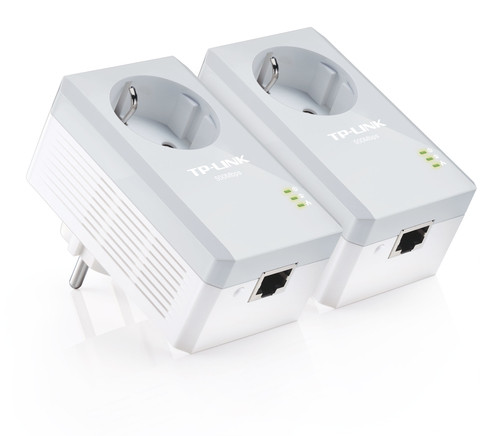 KIT INICIAL DE ADAPTADORES POWERLINES TP-LINK CON ENCHUFE