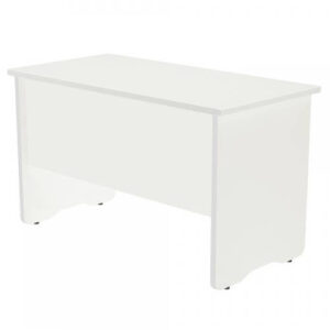 MESA DE OFICINA SERIE WORK 120X60 BLANCO / BLANCO ROCADA