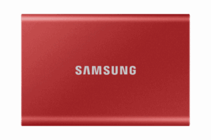 Samsung Portable SSD T7 1000 GB Rojo