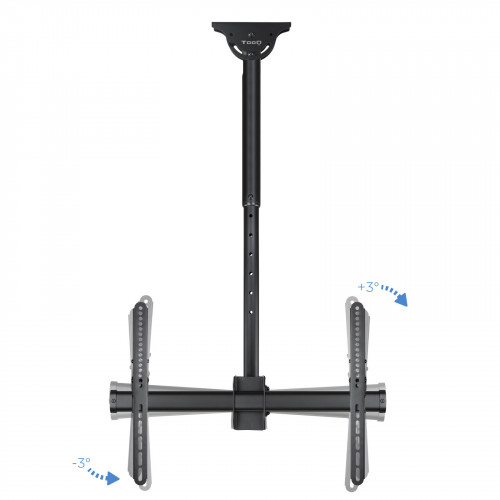 TooQ LPCE1170TSLI-B signage display mount 177,8 cm (70") Negro - Imagen 8