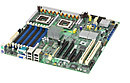 Intel Server Board S5000PSLROMBR placa base para servidor y estación de trabajo LGA 771 (Socket J) SSI EEB Intel® 5000P - Imagen 2