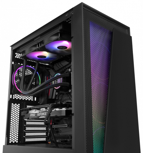 NOX CAJA ATX HUMMER BLASTER. SEMITORRE. NEGRO - Imagen 16