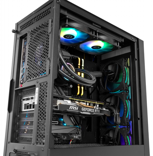 NOX CAJA ATX HUMMER BLASTER. SEMITORRE. NEGRO - Imagen 17